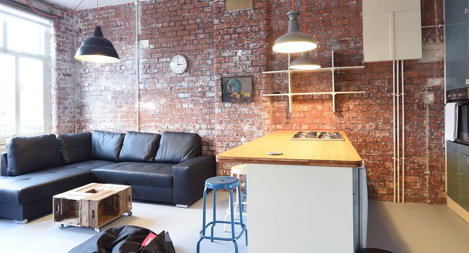 Open plan Kitchen Lounge