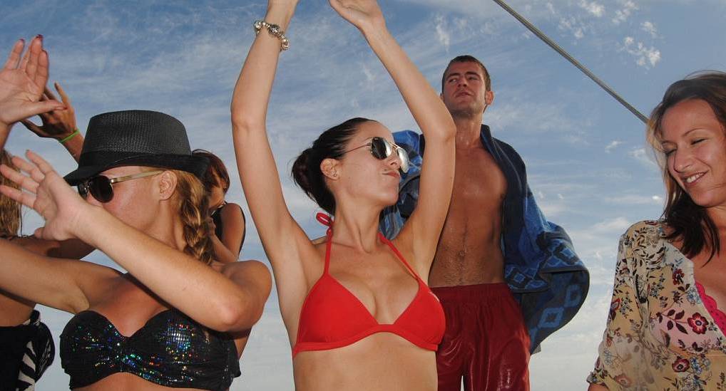 Boat parties are popular in Cologne for stag dos