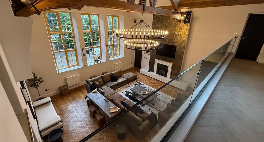 House of Dreams nr Chester view from the upper level