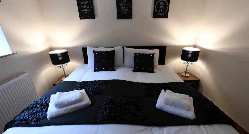 Another view of bedroom one