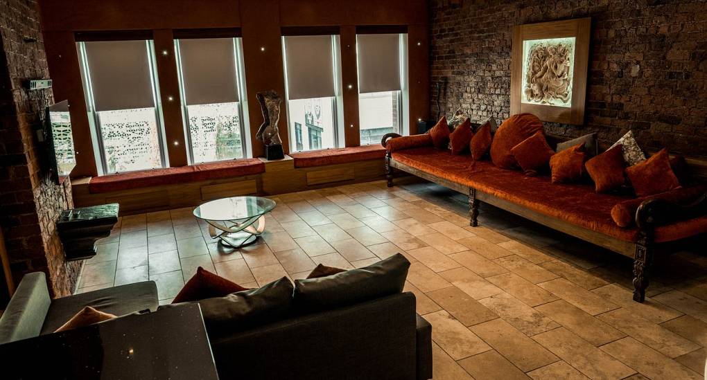 Stag and Hen Accommodation open plan lounge